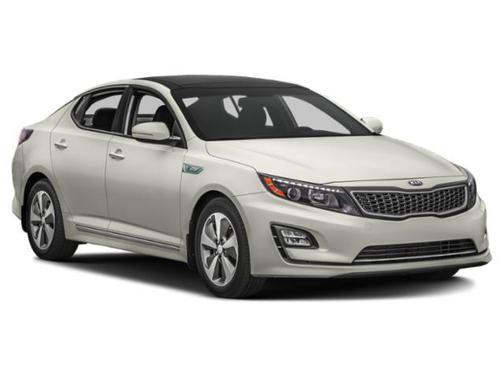 Snow White Pearl 2015 Kia Optima Hybrid EX