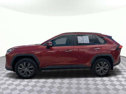 Ruby Flare Pearl 2023 Toyota RAV4 Hybrid Limited
