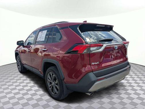 Ruby Flare Pearl 2023 Toyota RAV4 Hybrid Limited