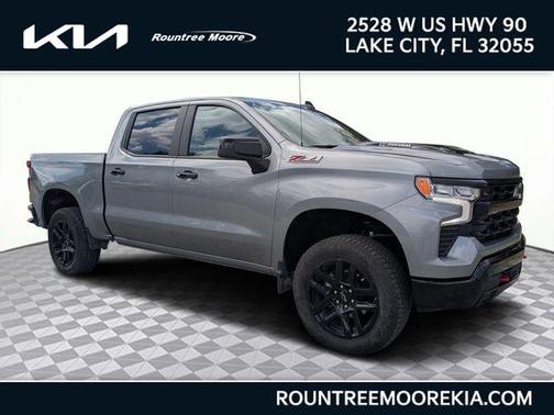 Sterling Gray Metallic 2025 Chevrolet Silverado 1500 LT Trail Boss