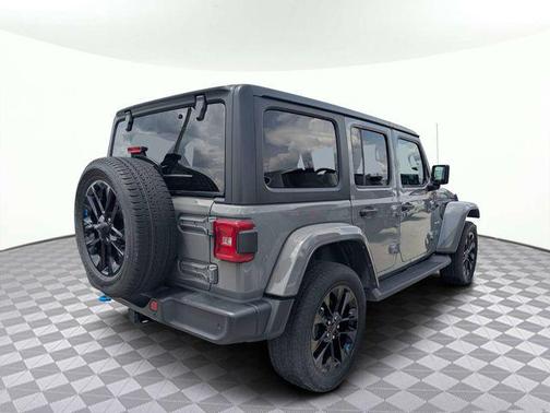 Sting-Gray Clearcoat 2022 Jeep Wrangler Unlimited 4xe Sahara