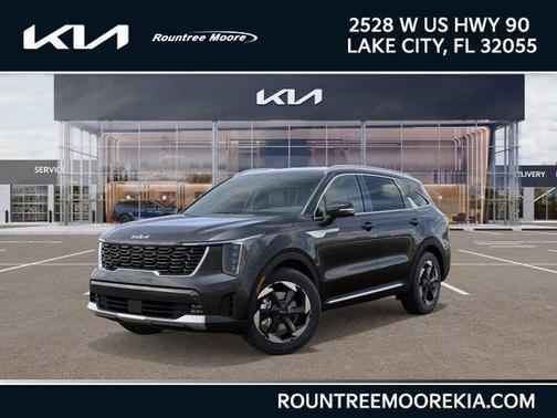 Interstellar Gray 2025 Kia Sorento Hybrid EX