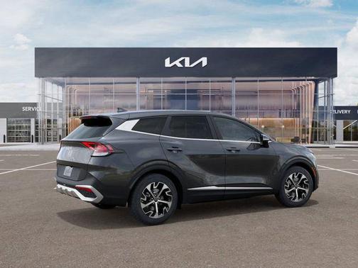 Gravity Gray 2025 Kia Sportage EX