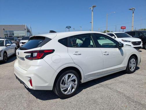 Crystal White Pearl 2024 Subaru Impreza Base