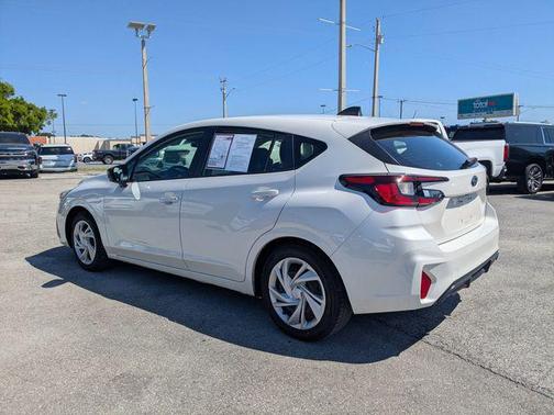 Crystal White Pearl 2024 Subaru Impreza Base