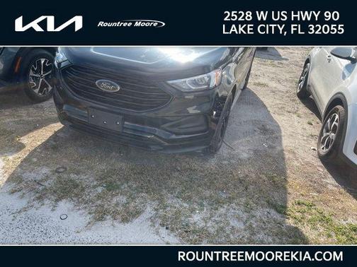 Agate Black Metallic 2022 Ford Edge SE