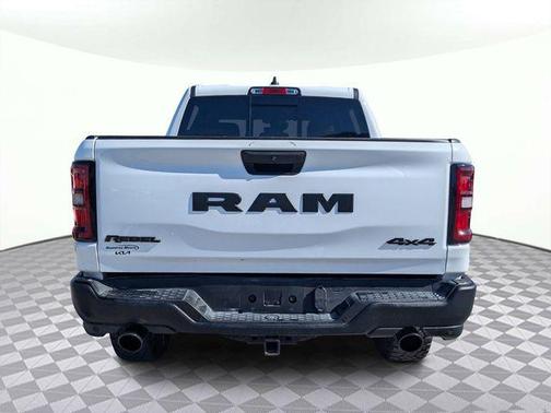 Bright White Clearcoat 2025 RAM 1500 Rebel