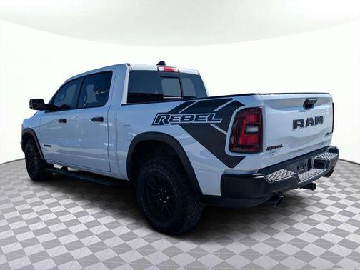Bright White Clearcoat 2025 RAM 1500 Rebel