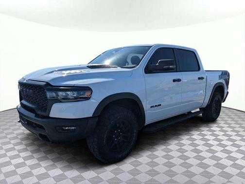 Bright White Clearcoat 2025 RAM 1500 Rebel