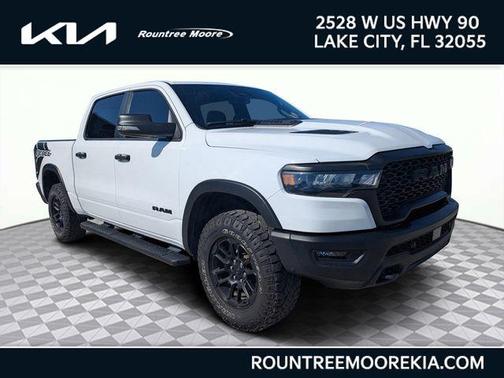 Bright White Clearcoat 2025 RAM 1500 Rebel