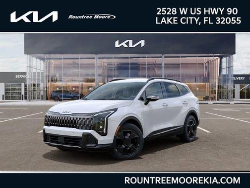 Snow White Pearl 2026 Kia Sportage X-Line