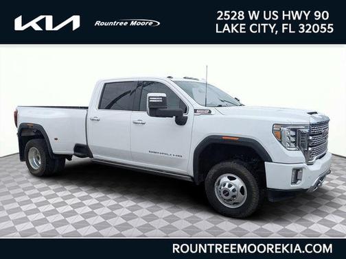 Summit White 2021 GMC Sierra 3500 Denali