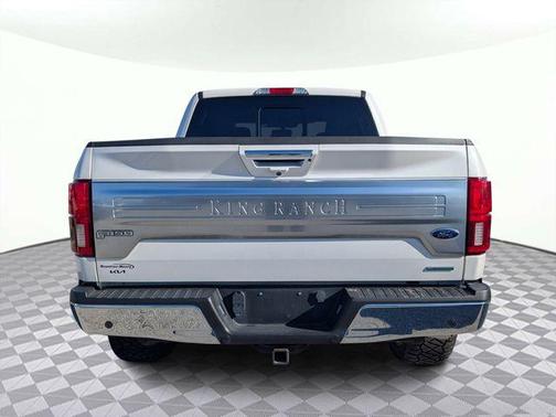 White Platinum Metallic Tri-Coat 2019 Ford F-150 King Ranch