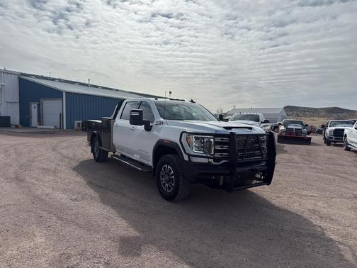 Summit White 2023 GMC Sierra 3500 SLE