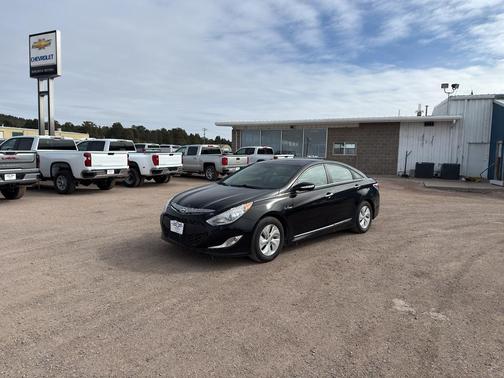 Black Onyx Pearl Mica 2013 Hyundai SONATA Hybrid Base