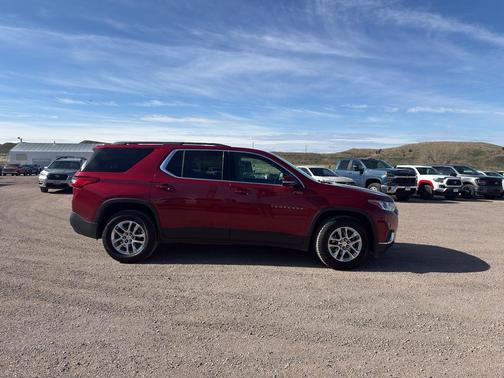 Cajun Red Tintcoat 2021 Chevrolet Traverse LT Leather