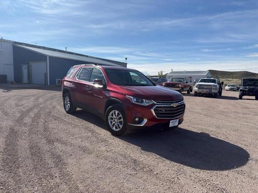 Cajun Red Tintcoat 2021 Chevrolet Traverse LT Leather