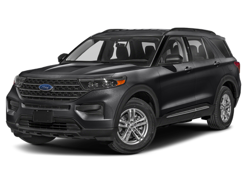 Agate Black Metallic 2023 Ford Explorer XLT