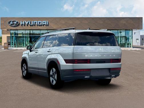 Shimmering Silver 2026 Hyundai SANTA FE HEV SEL