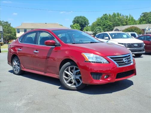 Red Brick 2013 Nissan Sentra SR