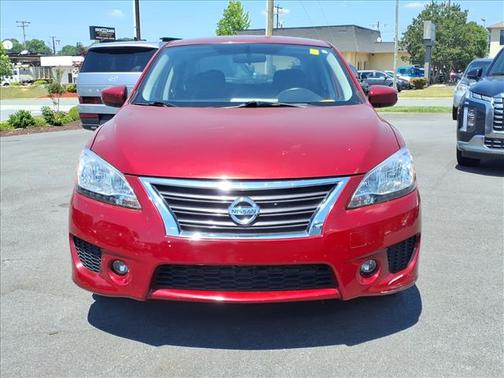 Red Brick 2013 Nissan Sentra SR