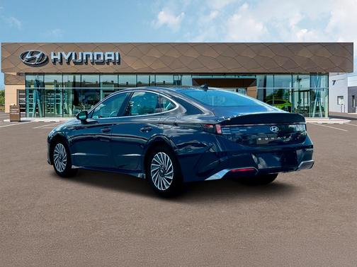 Carbon Blue 2025 Hyundai SONATA Hybrid SEL