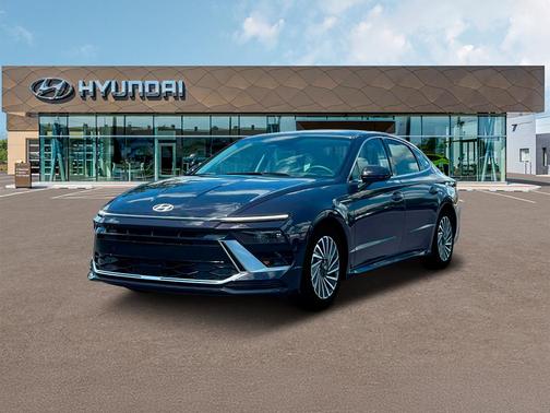 Carbon Blue 2025 Hyundai SONATA Hybrid SEL