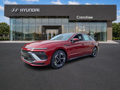 Red 2026 Hyundai SONATA SEL Sport