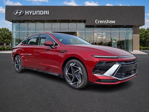 Red 2026 Hyundai SONATA SEL Sport