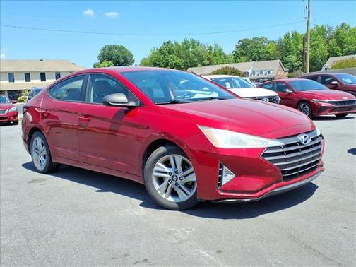 Scarlet Red 2019 Hyundai ELANTRA SEL