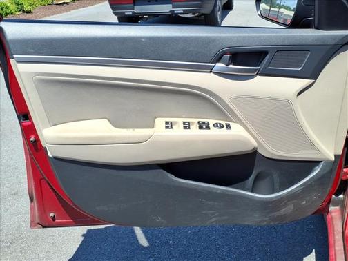 Scarlet Red 2019 Hyundai ELANTRA SEL