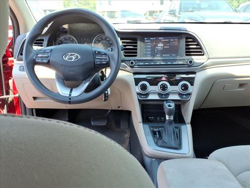 Scarlet Red 2019 Hyundai ELANTRA SEL