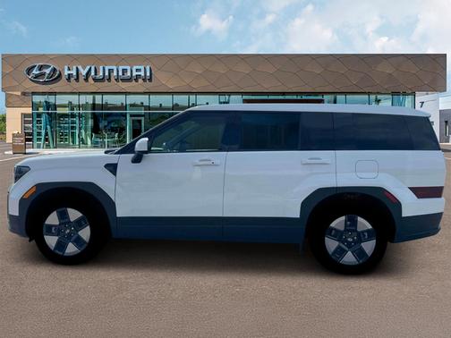White 2026 Hyundai SANTA FE HEV SE