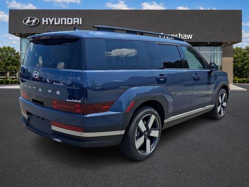 Atlantic Blue 2026 Hyundai SANTA FE HEV Limited