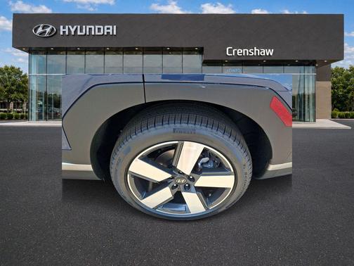 Atlantic Blue 2026 Hyundai SANTA FE HEV Limited