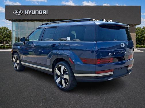 Atlantic Blue 2026 Hyundai SANTA FE HEV Limited