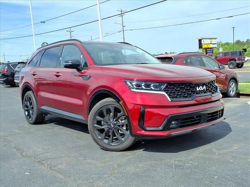 Passion Red Tintcoat 2022 Kia Sorento SX
