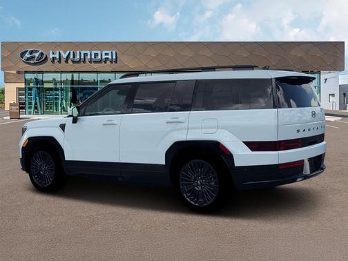 White 2026 Hyundai SANTA FE HEV Calligraphy