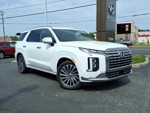 Hyper White 2024 Hyundai PALISADE Calligraphy