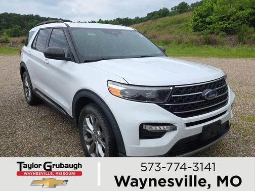 Oxford White 2020 Ford Explorer XLT
