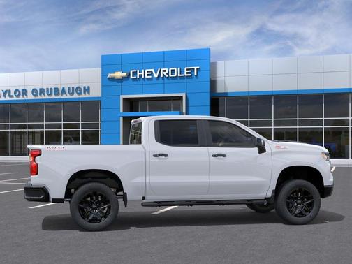 Summit White 2026 Chevrolet Silverado 1500 LT Trail Boss