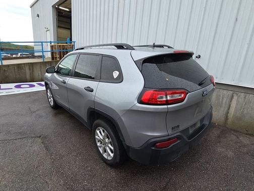 Billet Silver Metallic Clearcoat 2017 Jeep Cherokee Sport