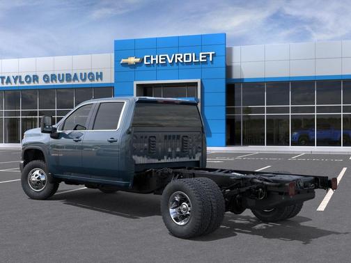 Lakeshore Blue Metallic 2026 Chevrolet Silverado 3500 LT