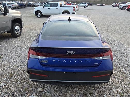 Intense Blue 2025 Hyundai ELANTRA HEV SEL Sport
