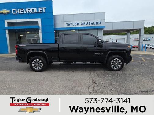 Black 2024 Chevrolet Silverado 2500 Custom