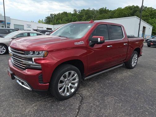 Cherry Red Tintcoat 2022 Chevrolet Silverado 1500 Limited High Country