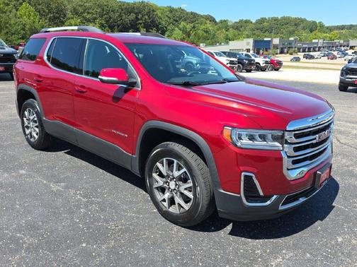 Volcanic Red Tintcoat 2023 GMC Acadia FWD SLE