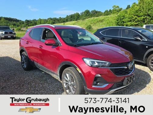 Chili Red Metallic 2021 Buick Encore GX Essence
