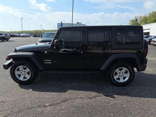 Black Clearcoat 2018 Jeep Wrangler JK Unlimited Sport