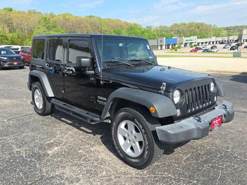 Black Clearcoat 2018 Jeep Wrangler JK Unlimited Sport
